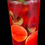 Granatapfel Erdbeer Mojito