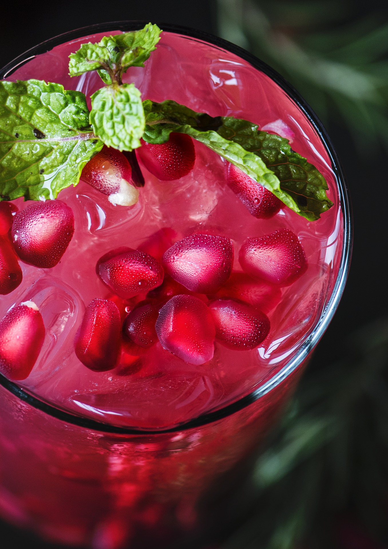 Cranberry-Sour mit Granatapfel